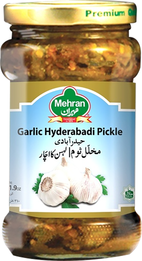 GARLIC PICKLE HYD 340 GMS