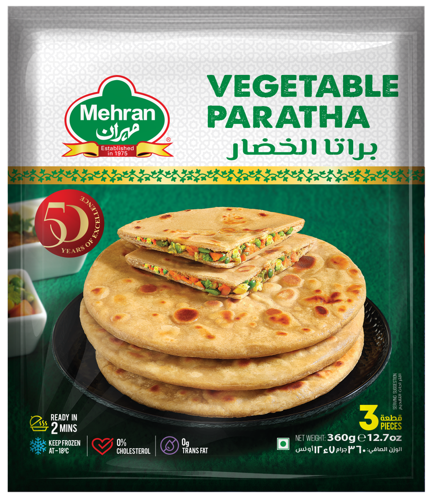VEGETABLE PARATHA 360 GMS