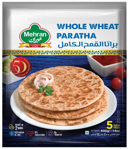 [17003] WHOLE WHEAT PARATHA 400 GMS
